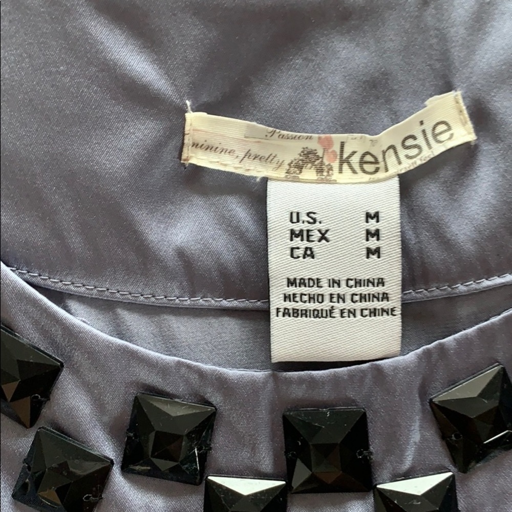 Kensie 100% Silk top - Picture 12 of 16